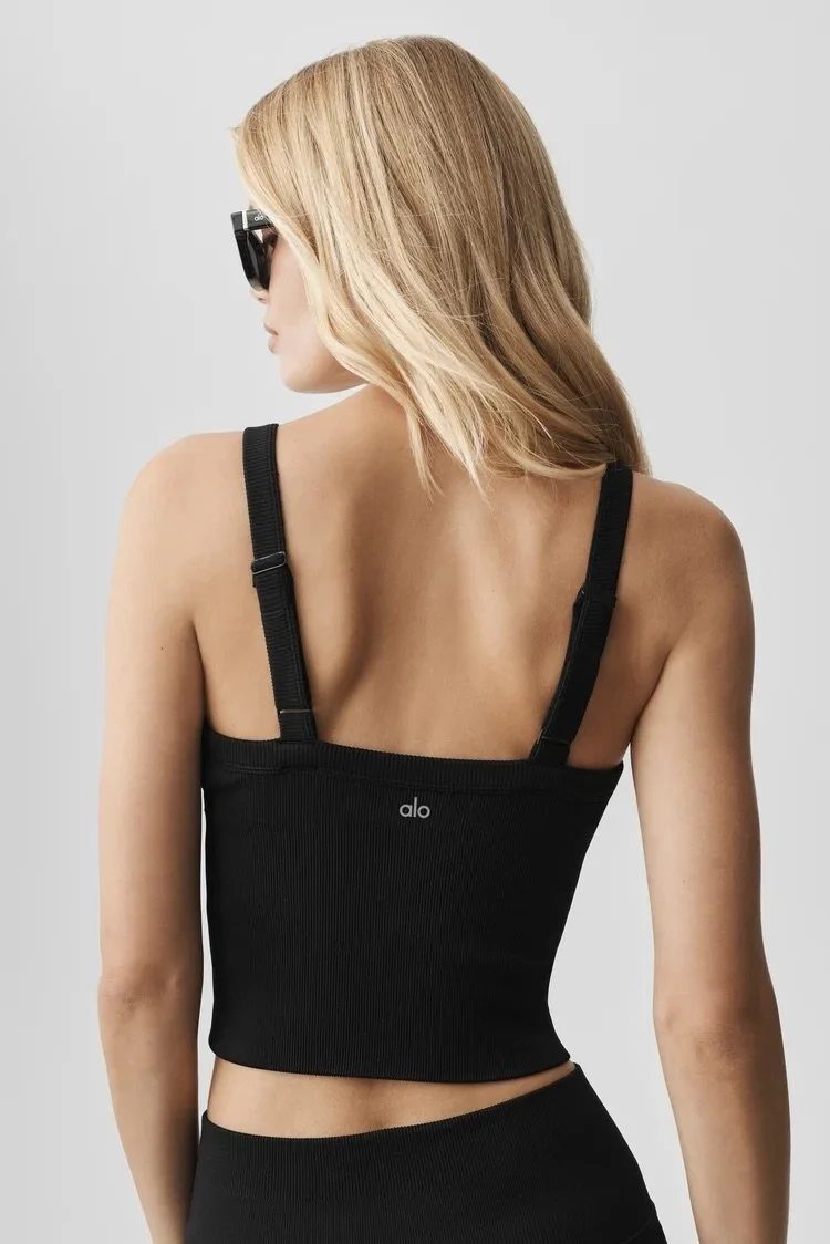 Alo Yoga Black New Arrivals Collection - September 2026 — EXTRA